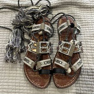 Sam edelman lace up sandals